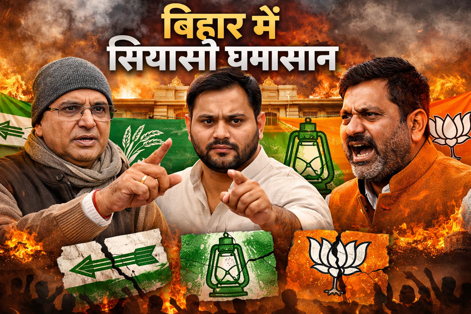 Bihar politics, JDU RJD clash, Neeraj Kumar statement, RJD MLAs contact claim, Bihar political news, NDA vs RJD